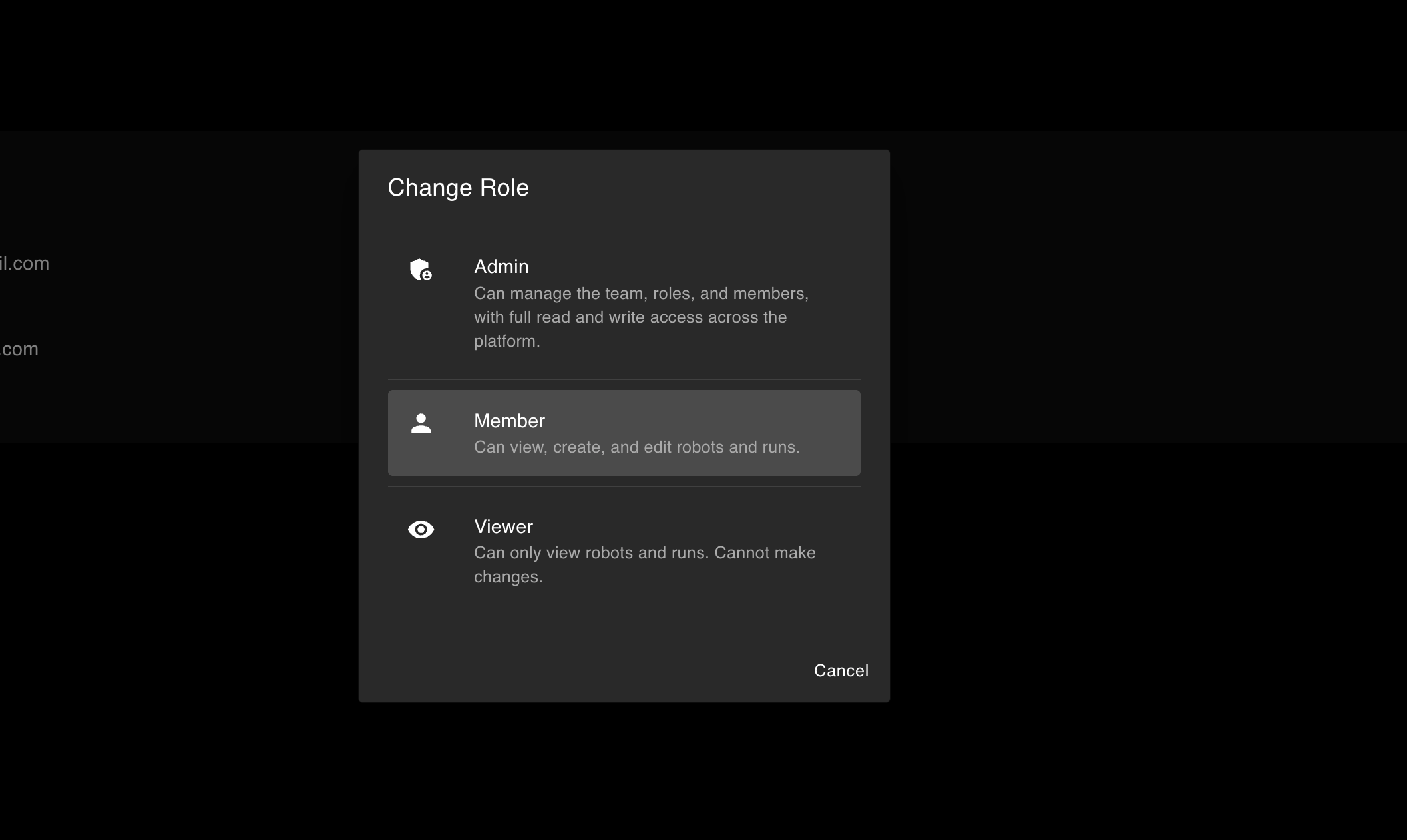 Team Limits Placeholder